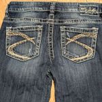 Silver Jeans Lola Flare 27 x 33 Faded Wash Ripped Distressed Denim Studded Photo 5