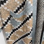 Petal and Pup  Rasmus cardigan geometric Grandma Square knit longline size Medium Photo 2