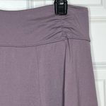 Athleta  Womens Bodega Hiking Skirt Large Purple Ruched Waistband Zipper Pocket Photo 1