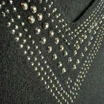 Adrienne Vittadini  Long Sleeve Black Sweater (Y18) Photo 4