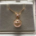 Boutique Custom Made 11.5mm Genuine Pearl Necklace Photo 1