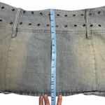 Jaded London  Assassin Micro Mini Skirt Blue Denim Photo 9