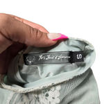 For Love & Lemons Blue Bell Lace Romper Green Photo 5