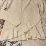 Ivanka Trump  Cream Knit Sweater Photo 1