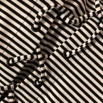 Kendall + Kylie  striped deep v neck bodysuit Photo 4