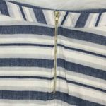 Phanuel blue and white circle skater skirt Women's Size L Large Photo 3