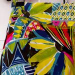 Trina Turk  Bora Bora Colorful Patterned Capris Mid Length Leggings‎ Size Small Photo 3