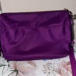 Henri Bendel Purple Crossbody Bag with Gold Accents Photo 2