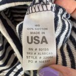 Fresh Produce Striped Beach Top Nautical Casual Vacation Comfort Blouse XL Photo 6