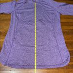 Duluth Trading Co Heathered Purple Turtleneck Tunic, Large Photo 3