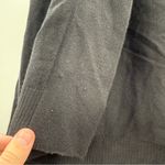 Calvin Klein Black Open Front Cardigan Women’s Size XL Cropped Lightweight Layer Photo 4