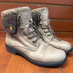 Cliffs by WHITE MOUNTAIN Taupe Combat Boots Tan Size 6 Photo 0