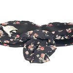 Stella McCartney  Small Black Grungy Flower Bandeau Bikini Top E1063 Women’s Photo 4