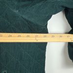 Cj Banks Bomber Jacket Women's 3X Kelly Green Quilted Corduroy Full Zip Outdoor Photo 5