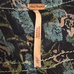 Free People  Bohemian See it through Maxi Dress Twilight Floral Retro 70s Large Photo 12