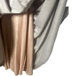 Dancing Queen Rose Gold Sleeveless Sweep Train V-neck Long Gown Size Small Photo 11