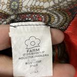 Farm Rio  Long Sleeve Sheer Button Blouse with Side Slits Photo 8