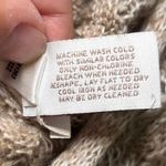 Chico's  Tan Cream Beige Ruana Sweater One Size Shawl Poncho‎ Open Weave Knit Photo 5