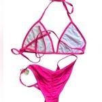 Leg Avenue Domino Diamond Pattern Rhinestone Bikini Set NWT Photo 2