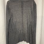 Dana Buchman  Charcoal Open-Front Cardigan Photo 3