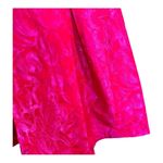 THEIA Wilson color block black pink jacquard special occasion dress size 0 Photo 6