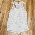 Joe Boxer  white crochet romper swimsuit cover up size XL Photo 3