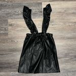 Black Ruffled Pinafore Skirt Size 8 Photo 1