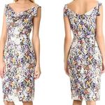 Black Halo  Sullivan Floral Sheath Dress Painted Meadow 0 Photo 2