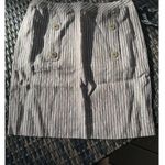 lafayette 148 new york Sz. 4 brown and blue striped skirt Photo 7