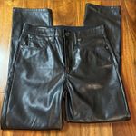 Gap  Vintage Slim High Rise Faux Leather Pants Photo 10