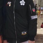 L'ATISTE L’atiste  embellished black bomber jacket with applications size S Photo 8