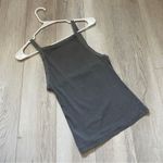 Free People Tank Top straight neck low back womens Gray (xsmall) casual summer Photo 0