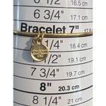 Basketball Hoop Charm Gold Tone Bangle Bracelet Halos Glories Adjustable 7" NWOT Orange Photo 4