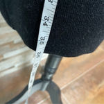 Loft ANN Taylor  Fact Sweater Dress Black White, Small, 3/4 Sleeves Neutral Wool Photo 4