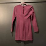 Likely Revolve  Keller Long Sleeve Mini Dress bodycon cut out in Purple Plum sz 4 Photo 9