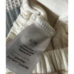 We Wore What New Women's Tie Halter Bra Top Wide Rib Ivory Summertime XS Photo 5