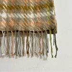 Madewell  Barwell Plaid Oversized Scarf in Ashen Silver New $65 Photo 3