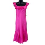 LRL Lauren Ralph Lauren Garden Party Silk Slip Dress Pink Size 12 Photo 13