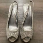 Little Townsend Silver Sparkly Heels Photo 0