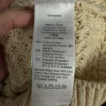 Madewell  Womens XSmall Ivory White Textured Turtleneck Sweater Vest Photo 4