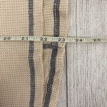 Entro women S tie dye sleeve waffle print top brand new beige Photo 6