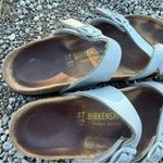 Birkenstock  Mayari Sandals Silver and Brown Photo 2