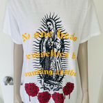 Sugar Flower Virgin Mary Graphic Tee NWT! Photo 2