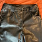 Pretty Little Thing High Waisted Leather Pants Photo 2