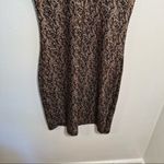 Haute Monde  Sleeveless Bodycon Dress Black Gold Photo 3