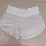 Lululemon White Shorts 4" Speed Up Photo 0