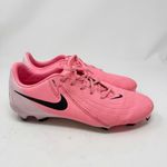 Nike  Phantom GX Soccer Cleats Size 9 Pink Black Firm Ground Athletic Shoes Photo 5