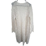 Miss Me Cream Boho Crochet Lace Long Sleeve Duster Cardigan Photo 6