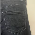 Mother The Mid Rise Dazzler Ankle Jeans in Deep End Wash Black Denim sz. 27 Photo 4