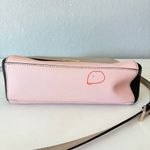 Kate Spade  Cow Hide Leather Crossbody Bag Pink Gray Black Handbag Shoulder Bag Photo 6